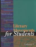 Cover of Literary movements for students by David Galens