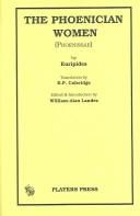 Front cover of The  Phoenician women (Phoenissae) by Euripides