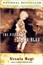 Front cover of The Vision of Emma Blau by Ursula Hegi