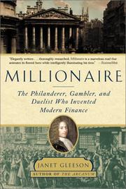 Cover of Millionaire by Janet Gleeson