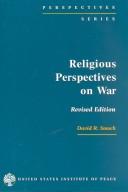 Cover of Religious perspectives on war by David R. Smock