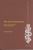 Cover of The great instauration by Charles Webster