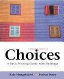 Cover of Choices by Kate Mangelsdorf