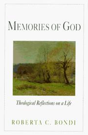 Front cover of Memories of God by Roberta C. Bondi