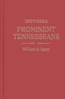 Front cover of Sketches of prominent Tennesseans by William S. Speer