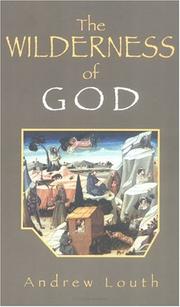 Cover of The Wilderness of God by Andrew Louth