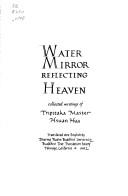 Front cover of Water mirror reflecting heaven by Hsuan Hua