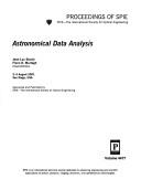 Cover of Astronomical data analysis by J.-L Starck