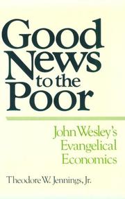 Cover of Good news to the poor by Theodore W. Jennings