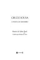 Cover of Cruz e Sousa, o poeta do desterro by Silvio Back