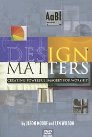 Cover of Design matters by Jason Moore