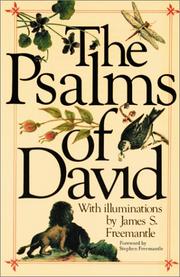 Front cover of The psalms of David by James S. Freemantle