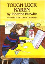 Front cover of Tough Luck Karen by Johanna Hurwitz