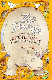 Cover of Zoo doings by Jack Prelutsky