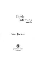 Front cover of Little Infamies by Panos Karnezis