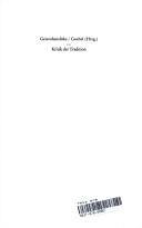 Cover of Kritik der Tradition: Hella Tiedemann-Bartels zum 65. Geburtstag by Hella Tiedemann-Bartels