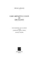 Front cover of Case, abitanti e culti di Ercolano by Virgilio Catalano