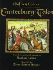 Front cover of Canterbury tales by Barbara Cohen