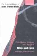 Cover of Ethics and epics by Bimal Krishna Matilal