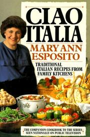 Cover of Ciao Italia by Mary Ann Esposito