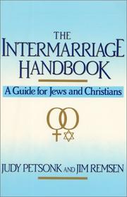 Front cover of The intermarriage handbook by Judy Petsonk