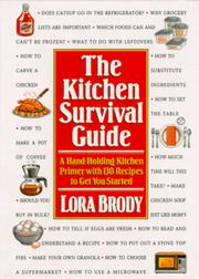 Cover of The kitchen survival guide by Lora Brody