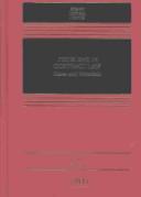 Cover of Problems in contract law by Charles L. Knapp