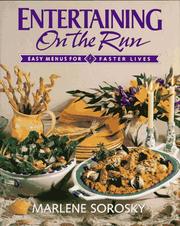 Cover of Entertaining on the run by Marlene Sorosky