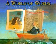 Front cover of A World of Words by Tobi Tobias