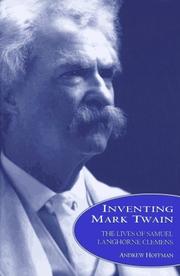Cover of Inventing Mark Twain by Andrew Jay Hoffman