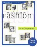 Front cover of Who's who in fashion by Anne Stegemeyer