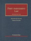 Front cover of First amendment law by Kathleen M. Sullivan