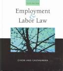 Front cover of Employment and labor law by Patrick J. Cihon