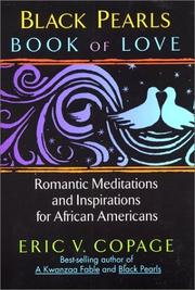 Front cover of Black pearls book of love by Eric V. Copage