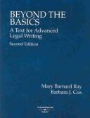 Cover of Beyond the basics by Mary Barnard Ray