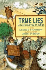 Front cover of True lies by George W. B. Shannon
