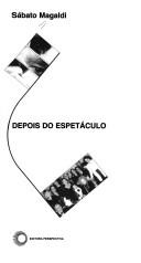 Cover of Depois do espetáculo by Sábato Magaldi