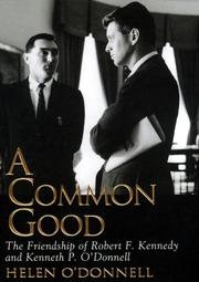 Cover of A common good by Helen O'Donnell