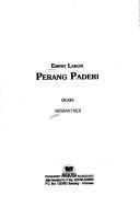 Front cover of Empat lakon Perang Paderi by Wisran Hadi