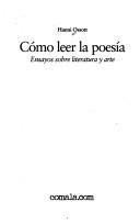 Cover of Cómo leer la poesía by Ossott, Hanni