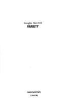 Cover of Variety by Douglas Maxwell