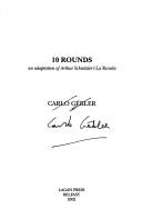 Cover of 10 rounds by Carlo Gébler