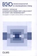 Cover of Körper-Sprache by Angelika Corbineau-Hoffmann