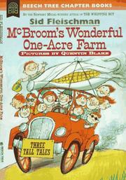 Cover of McBroom's wonderful one-acre farm by Sid Fleischman
