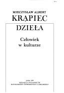 Cover of Człowiek i prawo naturalne by Mieczysław Albert Krąpiec