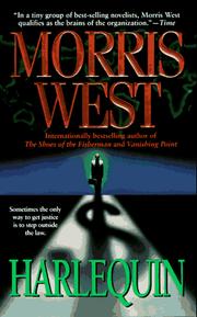 Cover of Harlequin by Morris West