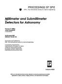 Front cover of Millimeter and submillimeter detectors for astronomy by Jonas Zmuidzinas