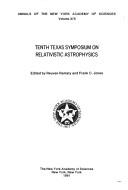 Front cover of Tenth Texas Symposium on Relativistic Astrophysics by Texas Symposium on Relativistic Astrophysics (10th 1980 Baltimore, Md.)