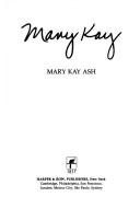 Front cover of Mary Kay by Mary Kay Ash