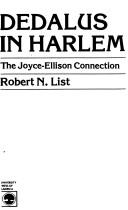 Cover of Dedalus in Harlem by Robert N. List